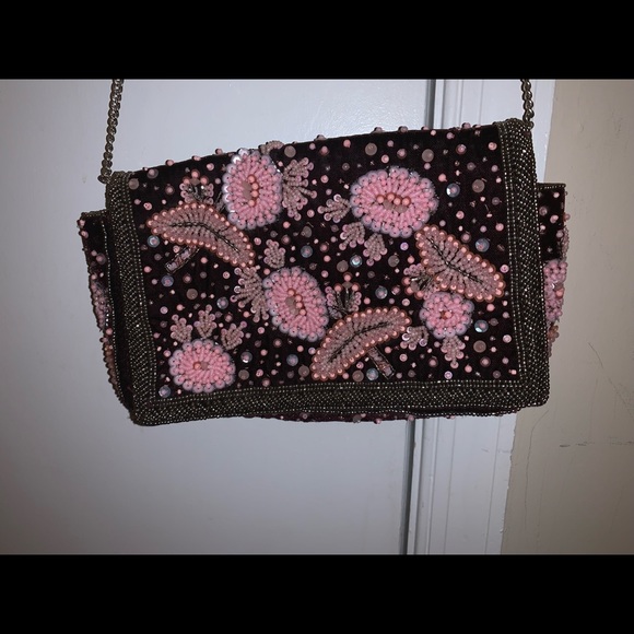 beaded Anthropologie crossbody bag - Picture 2 of 5